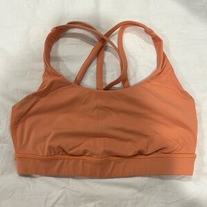 pale orange lululemon bra